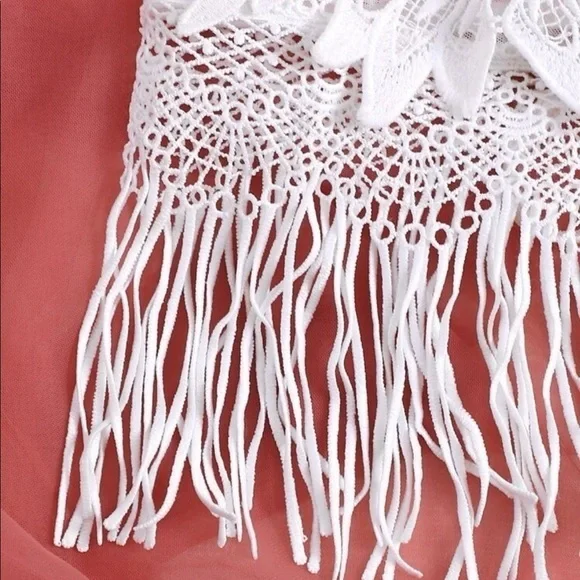 SEXY CROCHET TASSEL BRALETTE ! New! - Picture 3 of 8